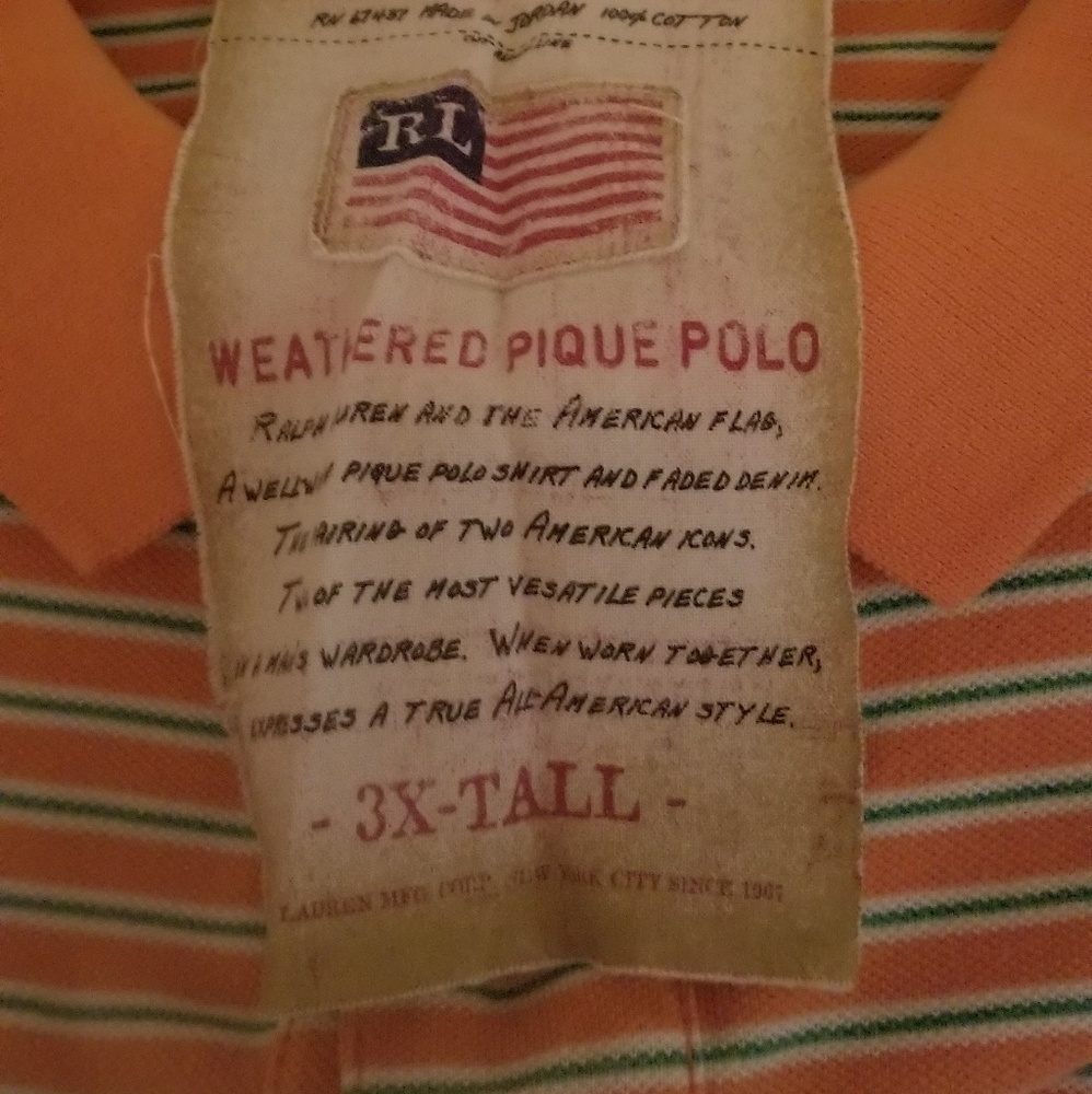 Polo Jean's 3 button Polo size 3xlt